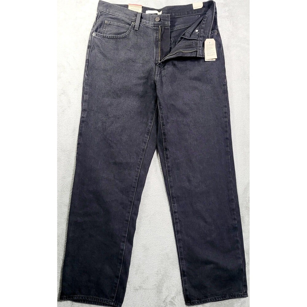Levi's '94 Baggy Jeans Mens 31x30 Gray Charcoal Wash Relaxed Straight Denim